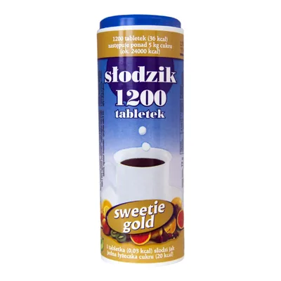 Słodzik Sweetie Gold 1200 Pastylek