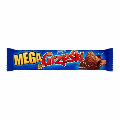 Wafel Grześki Mega w Czekoladzie 48g