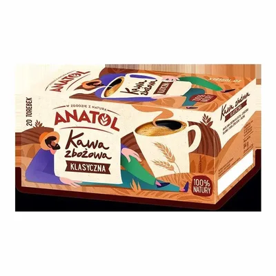 Delecta Kawa Zbożowa Anatol 20 Torebek 84g