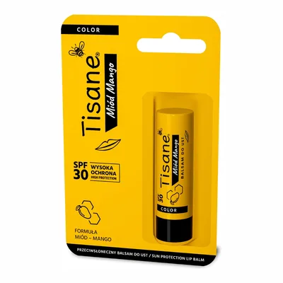 TISANE Balsam Do Ust Z SPF30 Miód Mango