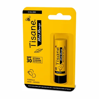 TISANE Balsam Do Ust Z SPF30 Miód Mango