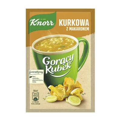 Knorr Gorący Kubek Kurkowa z Makaronem 13g/40