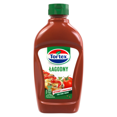 Tortex Ketchup Łagodny 470g/12