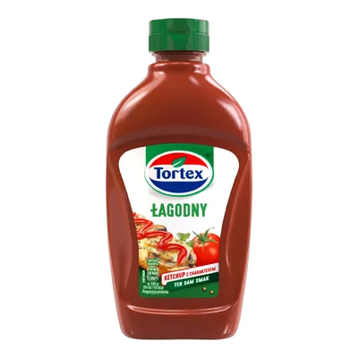 Tortex Ketchup Łagodny 470g/12