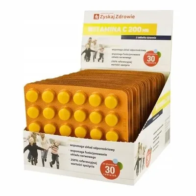 Witamina C 200 mg 30 Tabletek