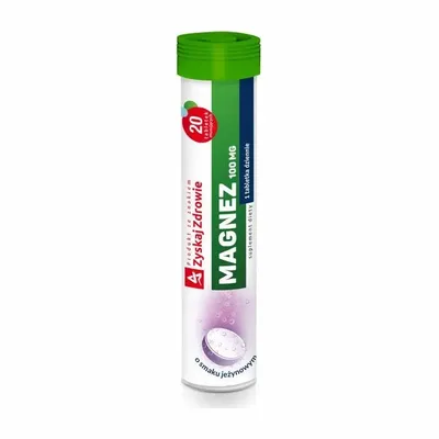 Magnez 1000mg 20 Tabletek Musujących