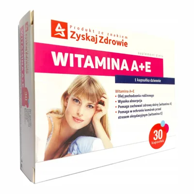 Witamina A + E 30 Kapsułek