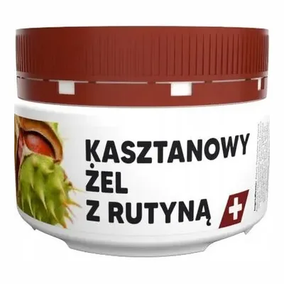 Virde Kasztanowy Żel Z Rutyną Żylaki Ciężkie Nogi 350g + 50g Gratis