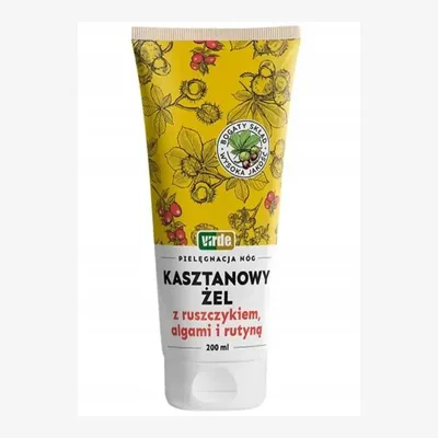 Kasztanowy Żel Z Ruszczykiem I Algami Virde 200 ml