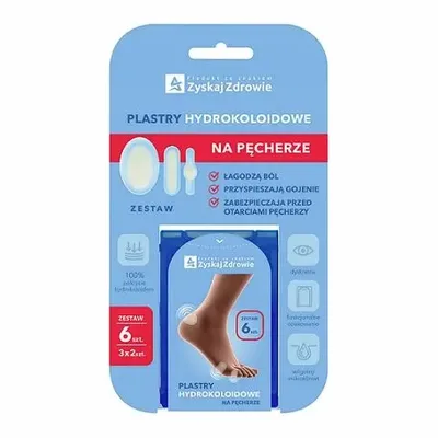 Plastry Hydrokoloidowe Na Pęcherze Zestaw