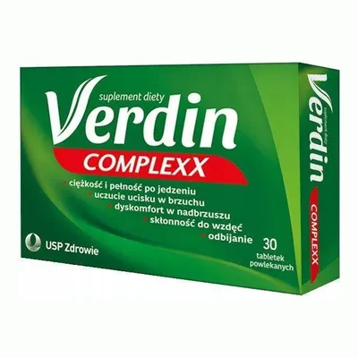 Verdin Complexx Trawienie Karczoch Kurkuma 30 tabl