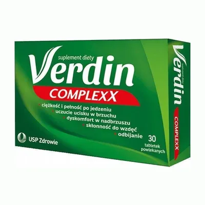 Verdin Complexx Trawienie Karczoch Kurkuma 30 tabl