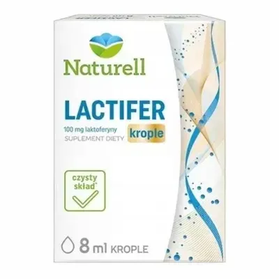 Naturell Lactifer Laktoferyna Odporność Krople 15ml