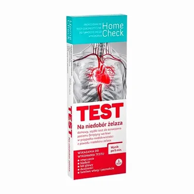 Test Na Niedobór Żelaza Anemia Domowy 1 Sztuka