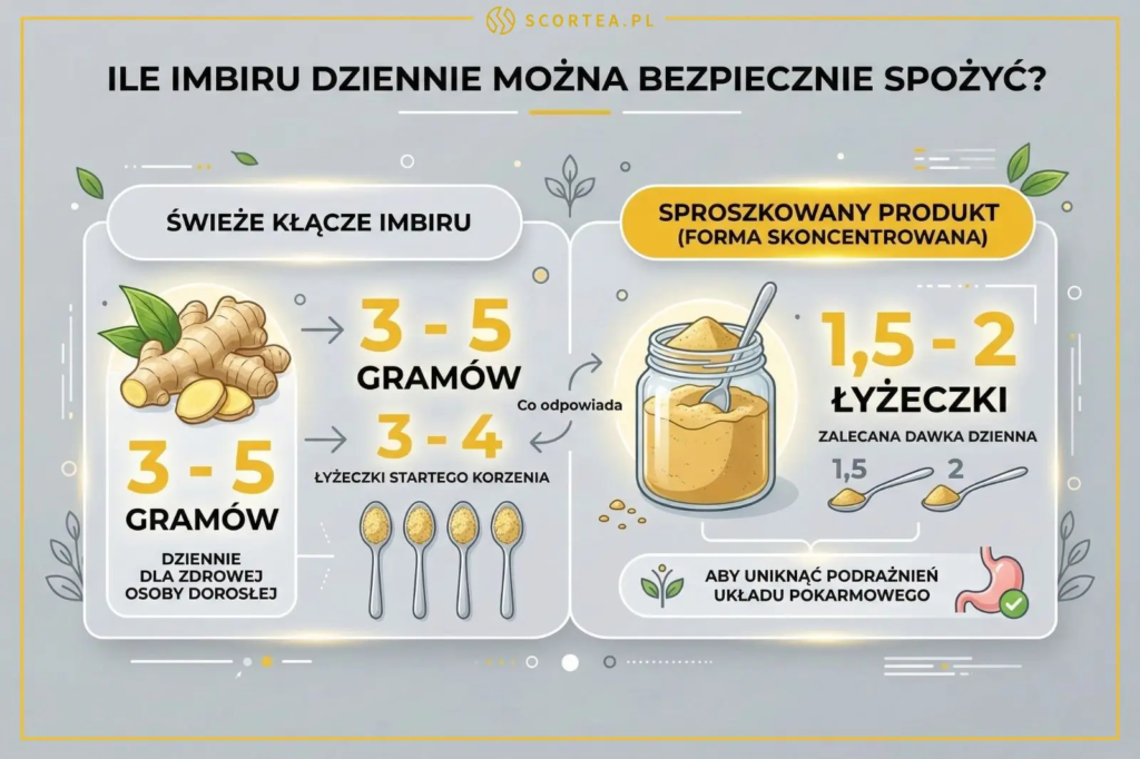 Infografika opisująca wpływ stresu na jelita: oś mózg-jelito, hormony (kortyzol) i mikrobiotę. Obok zdjęcie kobiety z bólem brzucha w łazience.