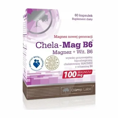 Chela-Mag B6 Magnez + Witamina B6 Olimp 60 Kapsułek