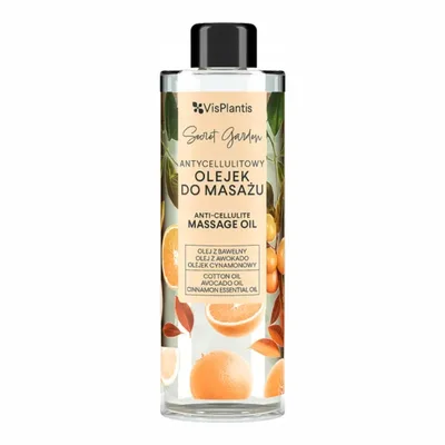 Vis Plantis Olejek Do Masażu Antycelullitowy Z Pomarańczą 200ml