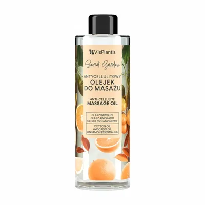 Vis Plantis Olejek Do Masażu Antycelullitowy Z Pomarańczą 200ml