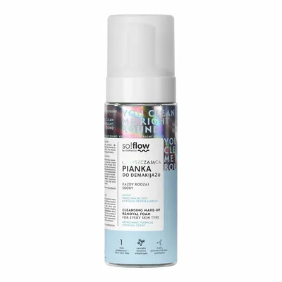 So!Flow Oczyszczająca Pianka Do Demakijażu 170ml