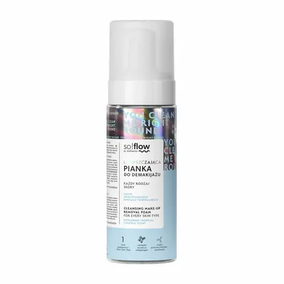 So!Flow Oczyszczająca Pianka Do Demakijażu 170ml