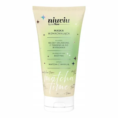 SO Flow Niuviu Matcha Maska Wzmacniająca Do Włosów Osłabionych 200 ml
