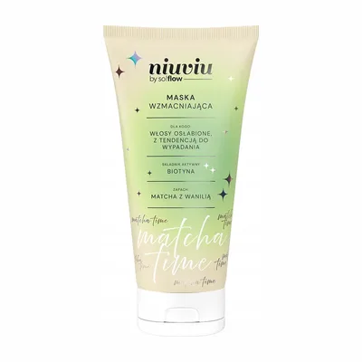 SO Flow Niuviu Matcha Maska Wzmacniająca Do Włosów Osłabionych 200 ml