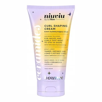 Niuviu Bounce Definiujący Krem Do Włosów Kręconych Aktywator Skrętu 150ml