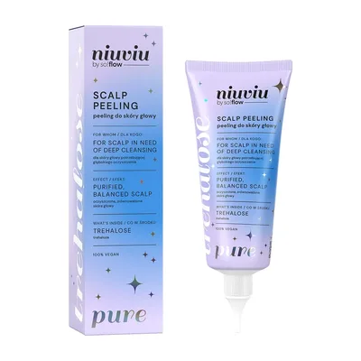 Niuviu Pure Peeling Do Skóry Głowy Głębokie Oczyszczenie i Nawilżenie 100ml