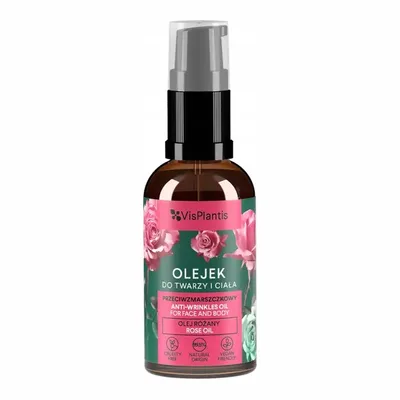 Przeciwzmarszczkowy Olejek Różany Do Twarzy + Olejek Makadamia 30ml