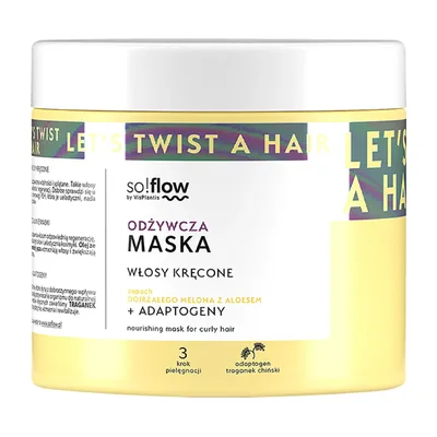 So! Flow maska Do Włosów Kręconych Melon Aloes 400ml