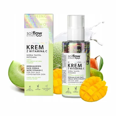 So! Flow Normalizujący Krem Z Witaminą C 50ml