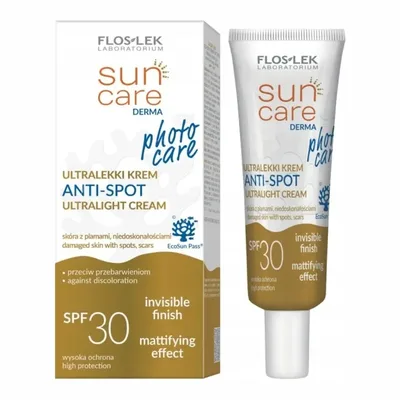 Floslek Sun Care Ultralekki Krem Anti-Spot SPF 30 Na Przebarwienia 30ml