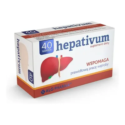 Hepativum Wsparcie Pracy Wątroby 40 Tabletek