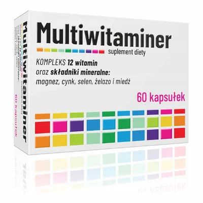 Multiwitaminer ALG Pharma 12 Witamin Z Minerałami 60 Kapsułek