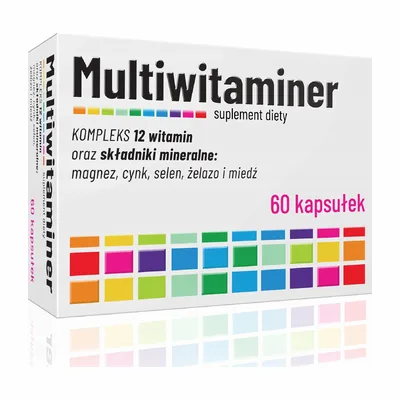 Multiwitaminer ALG Pharma 12 Witamin Z Minerałami 60 Kapsułek