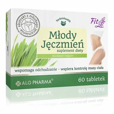 Młody Jęczmień Wspomaga Odchudzanie 60 Tabletek