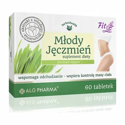 Młody Jęczmień Wspomaga Odchudzanie 60 Tabletek