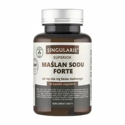 Maslan Sodu Singularis Superior Na Jelita 600mg 60 Kapsułek