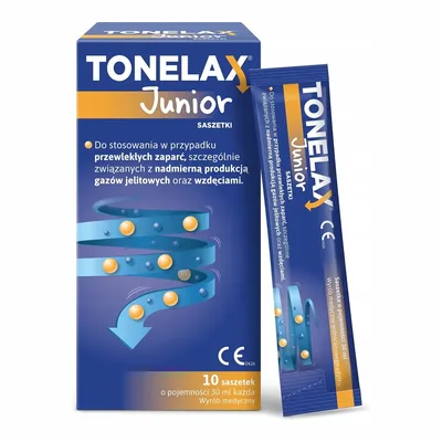 Tonelax Junior Na Zaparcia Wzdęcia 10 Saszetek