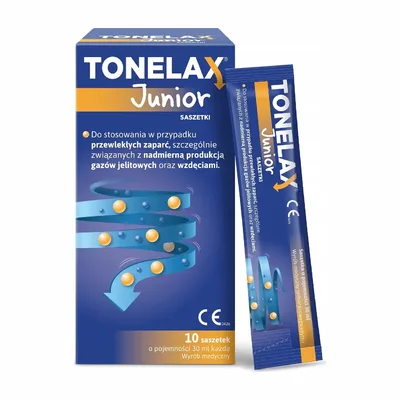 Tonelax Junior Na Zaparcia Wzdęcia 10 Saszetek