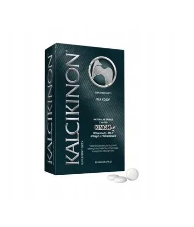 Kalcikinon Witamina K2+D3+Wapń 60 Tabletek