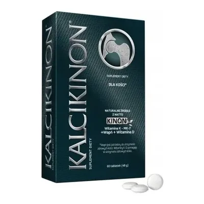 Kalcikinon Witamina K2+D3+Wapń 60 Tabletek