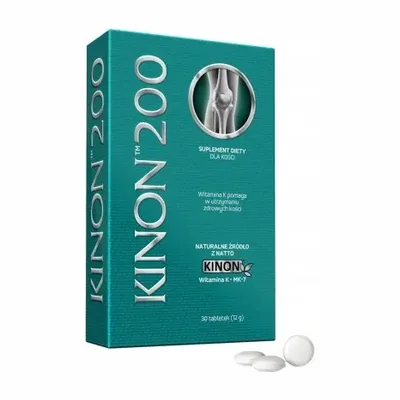 Kinon 200 Dla Kości Witamina K2 30 Tabletek