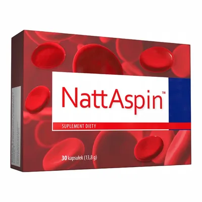 NattAspin Dla Układu Krążenia 30 Kapsułek