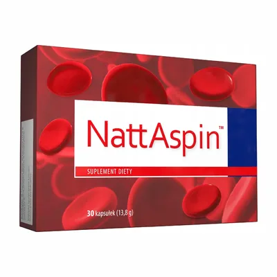 NattAspin Dla Układu Krążenia 30 Kapsułek
