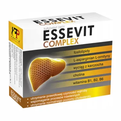 Essevit Complex Na Wątrobę Cholina Fosfolipidy 45 Kapsułek