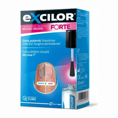 Excilor Forte Extra Mocny Lakier Leczenie Grzybicy Paznokci 30ml