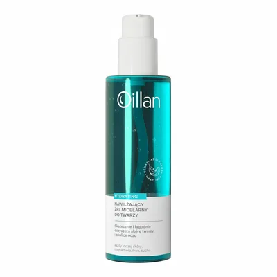 Oillan Hydrating Nawilżający Żel Micelarny Do Twarzy Skóra Wrażliwa 200ml