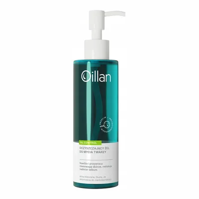 Oillan Oil Control Oczyszczający Żel Do Mycia Twarzy Niedoskonałości 200ml