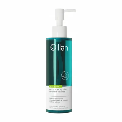 Oillan Oil Control Oczyszczający Żel Do Mycia Twarzy Niedoskonałości 200ml